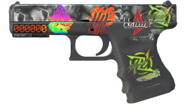 StatTrak™ Glock-18 | Catacombs (Battle-Scarred)